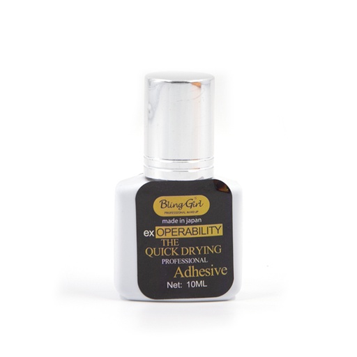 [6611907781141] Black Eyelash Glue - Bling Girl \exOperability the Quick Drying Professional Eyelash Adhesive [4799]