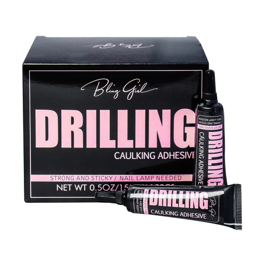 [6342308552732] DRILLING CAULKING ADHESIVE STRONG AND STICKY / NAIL LAMP NEEDED [ R2311P07 ]