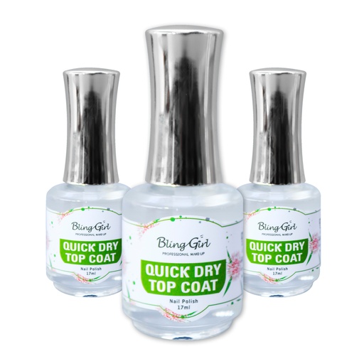 [6342106071763] Quick Dry Top Coat Nail Polish 17ml [S2404P10]
